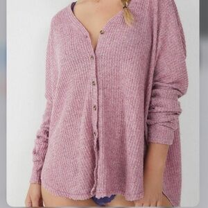 Urban Outfitters Oversized Out from Under long sleeve top